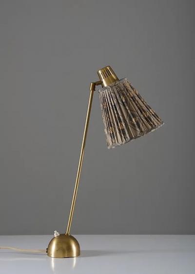 Hans Bergstr m Scandinavian Midcentury Desk Lamp by Hans Bergstr m for Atelj Lyktan