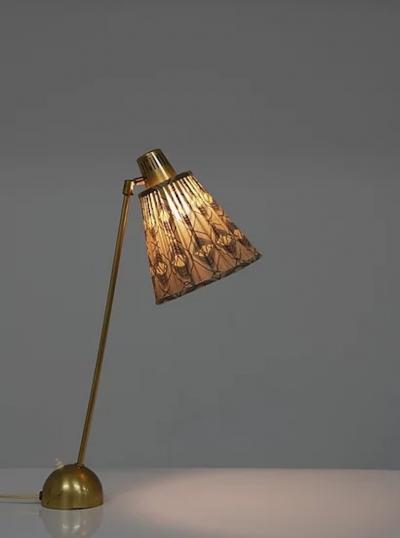 Hans Bergstr m Scandinavian Midcentury Desk Lamp by Hans Bergstr m for Atelj Lyktan
