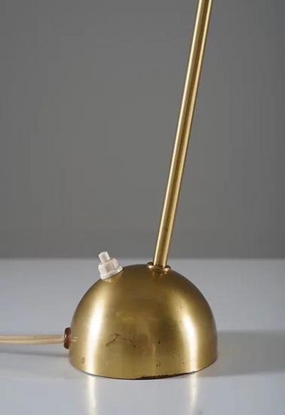 Hans Bergstr m Scandinavian Midcentury Desk Lamp by Hans Bergstr m for Atelj Lyktan