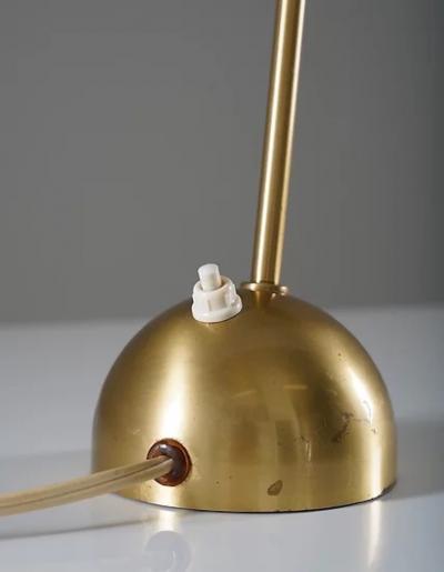 Hans Bergstr m Scandinavian Midcentury Desk Lamp by Hans Bergstr m for Atelj Lyktan