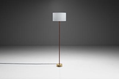 Hans Bergstr m Swedish Floor Lamp by Hans Bergstr m Attr Sweden Mid 20th Century