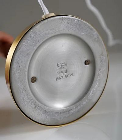 Hans Bergstr m Swedish Midcentury Table Lamp by Hans Bergstr m Model 743