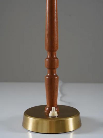 Hans Bergstr m Swedish Midcentury Table Lamp by Hans Bergstr m Model 743