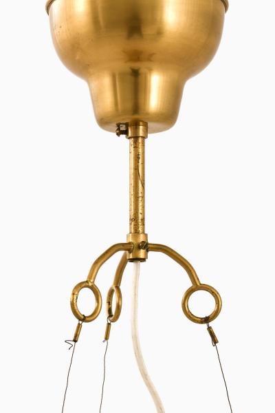 Hans Bergstr m Very Rare Ceiling Lamp Model 59 by Hans Bergstr m 1940s