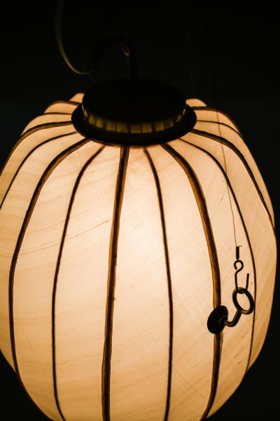 Hans Bergstr m Very Rare Ceiling Lamp Model 59 by Hans Bergstr m 1940s