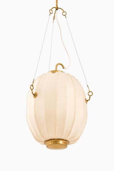 Hans Bergstr m Very Rare Ceiling Lamp Model 59 by Hans Bergstr m 1940s