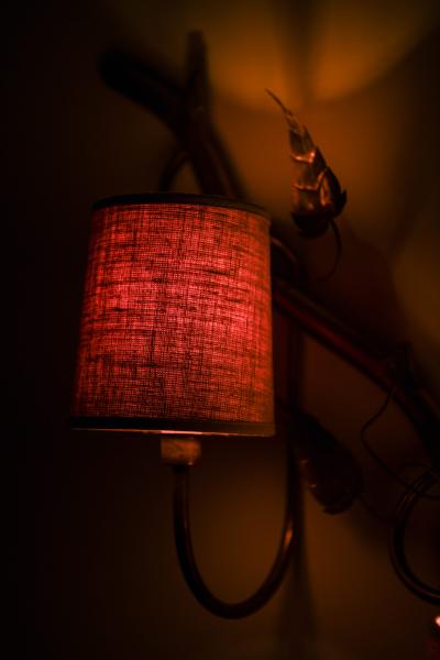 Hans Bergstr m Wall Lamp Probably Produced by Atelj Lyktan