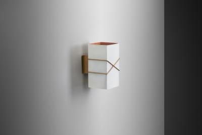 Hans Bergstr m Wall Sconce Model 418B by Hans Bergstr m for Atelj Lyktan Sweden 1950s