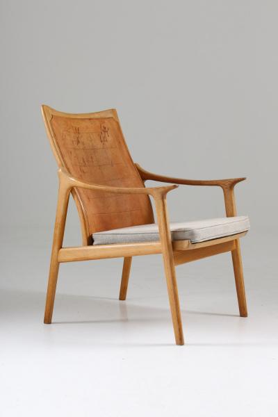 Hans Brattrud Scandinavian Lounge Chair Model 4093 by Hans Brattrud Norway