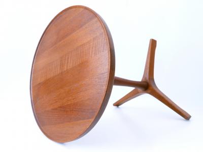 Hans C Andersen Elegant Mid Century Modern Teak Side Table by Hans C Andersen for Artek 1960s