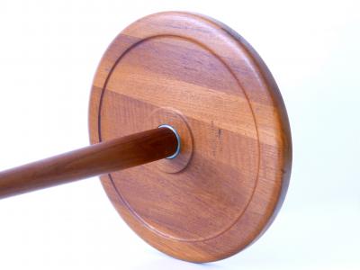 Hans C Andersen Elegant Mid Century Modern Teak Side Table by Hans C Andersen for Artek 1960s