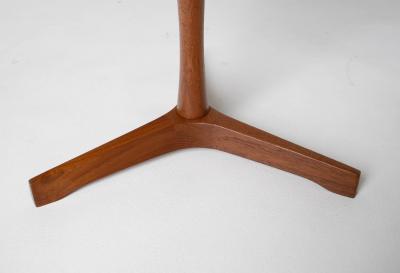 Hans C Andersen Hans C Andersen Mid Century Modern Side Table in White Artex Denmark 1960s