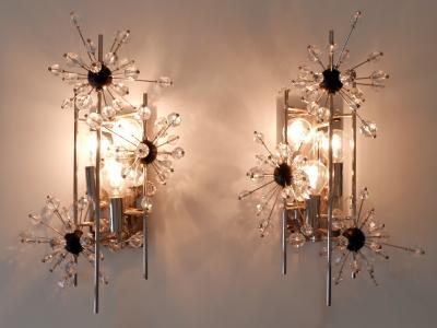 Hans Harald Rath Set of Two Metropolitan Opera Foyer Sconces by Hans Harald Rath for Lobmeyr