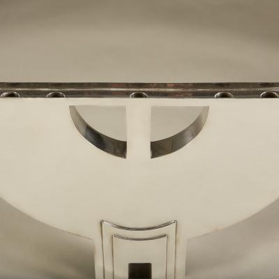 Hans Hollein Sterling Silver candelabra Menorah by Hans Hollein