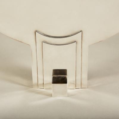 Hans Hollein Sterling Silver candelabra Menorah by Hans Hollein