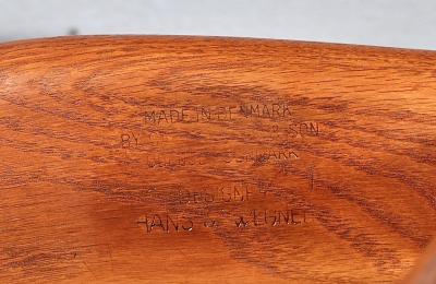 Hans J Wegner CH 22 Lounge Chair for Carl Hansen S n