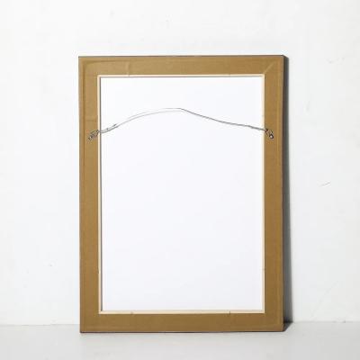 Hans Jaenisch Mid Century Modernist Abstract Figure Oil on Paper Painting signed Hans Jaenisch