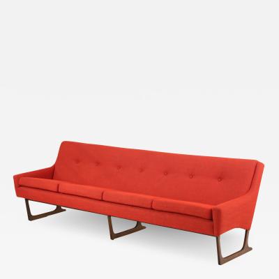 Hans Juergens High Style Scandinavian Modern Sofa Designed by Hans Juergens