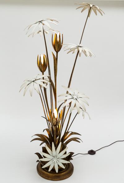 Hans K gl Vintage German Sculptural Floral Floor Lamp By Hans K gl