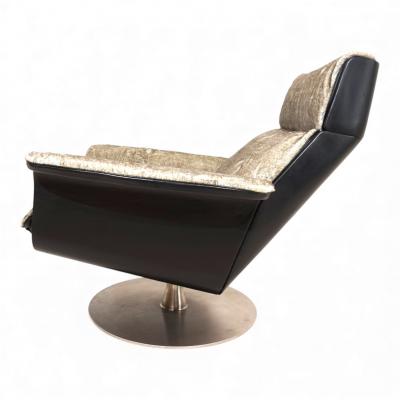 Hans Kaufeld Kaufeld Siesta 62 lounge chair with ottoman by Jacques Brule 1960