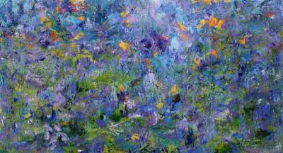 Hans Keuls Violet Blue Spring Rhythm Field