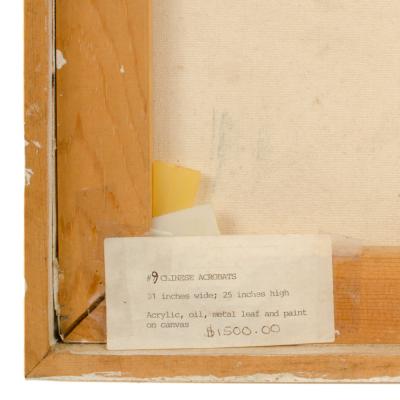 Hans Kline Hans Kline Canadian 1924 1994 9 Chinese Acrobats 