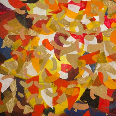 Hans Kline Hans Kline Canadian 1924 1994 9 Chinese Acrobats 