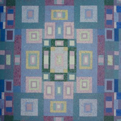 Hans Kline Hans Kline Canadian 1924 1994 Blue Kaleidescope