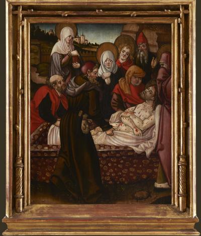 Hans Leonhard Sch ufelein Flagellation of Christ Entombment of Christ A Pair 