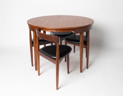 Hans Olsen Hans Olsen Expandable Roundette with Six Chairs