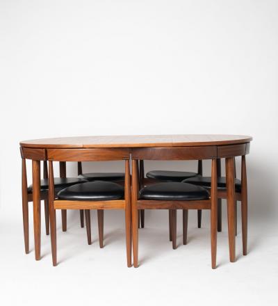 Hans Olsen Hans Olsen Expandable Roundette with Six Chairs