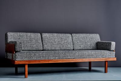 Hans Olsen Hans Olsen Sofa Daybed for R jle w new upholstered w Kvadrat Raf Simons Fabric