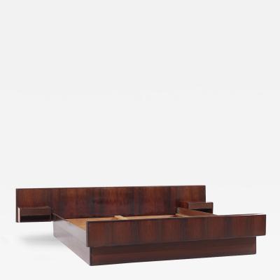 Hans Olsen Hans Olsen Style Mid Century Danish King Rosewood Platform Bed