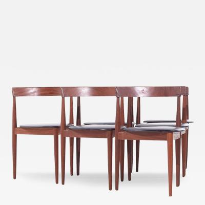 Hans Olsen Hans Olsen for Frem R jle Mid Century Danish Teak Dining Chairs Set of 6