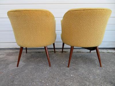 Hans Olsen Pair of Danish Modern Hans Olsen Style Teak Lounge Chair