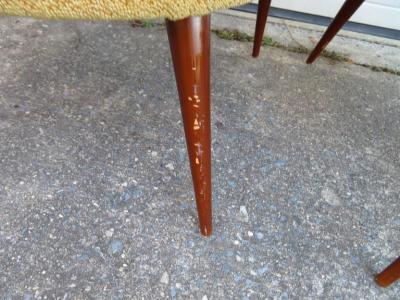 Hans Olsen Pair of Danish Modern Hans Olsen Style Teak Lounge Chair