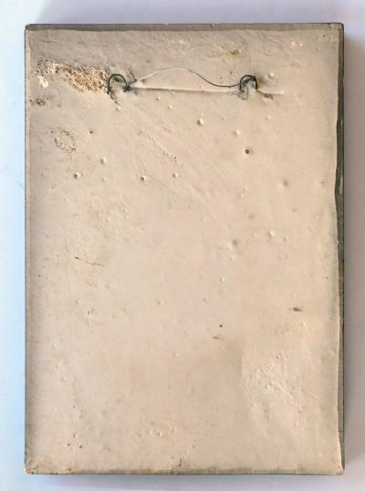 Hans Richter Fun Set of 3 Hans Richter 1961 Artcraft Plaster Negative Relief Sports Plaques