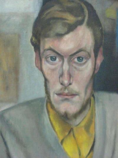 Hans Speidel Untitled Intellectual by Hans Speidel