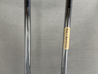 Hans Ullrich Bitsch Chrome Plated Steel Aluminum Stools Germany 1980s