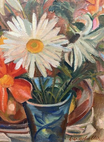 Hans Walter Scheller Daisies 