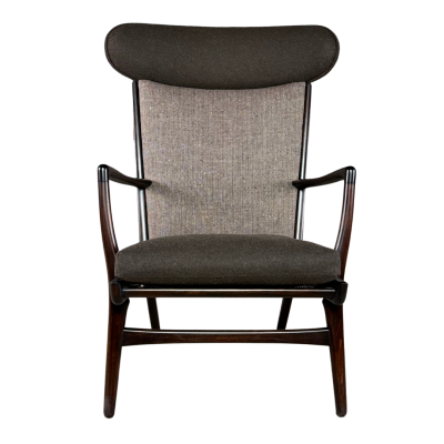 Hans Wegner 1953 Hans J Wegner Model AP15 high back easy chair Denmark