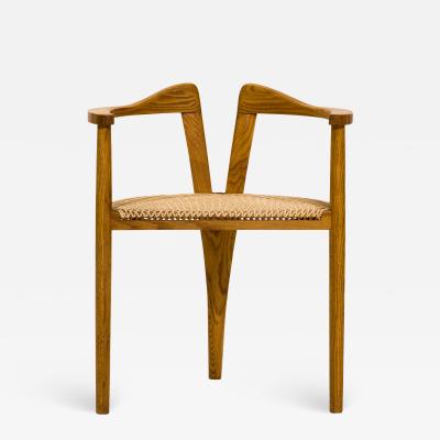 Hans Wegner Hans J Wegner Round Chair In Teak With