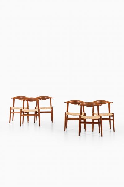 Hans Wegner Armchairs Model JH 505 Produced by Cabinetmaker Johannes Hansen