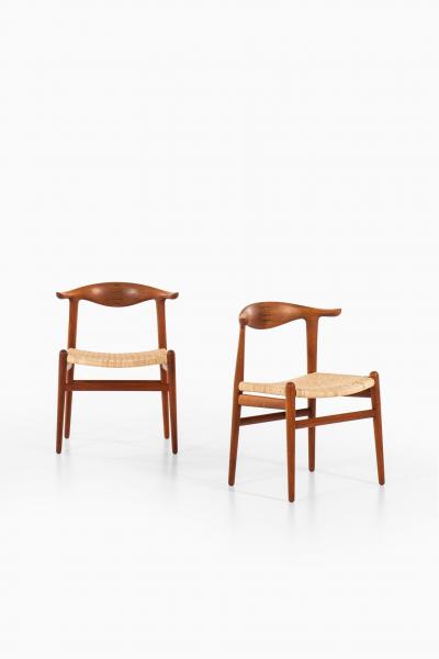 Hans Wegner Armchairs Model JH 505 Produced by Cabinetmaker Johannes Hansen