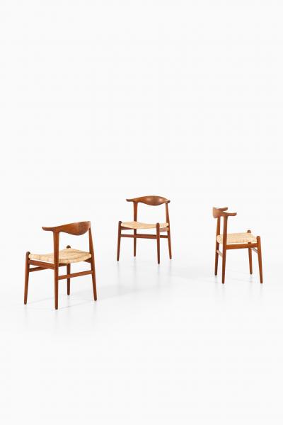 Hans Wegner Armchairs Model JH 505 Produced by Cabinetmaker Johannes Hansen