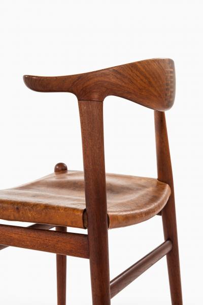 Hans Wegner Armchairs Model JH 505 Produced by Cabinetmaker Johannes Hansen