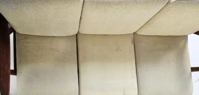 Hans Wegner Danish Mid century Modern Hans Wegner Cigar Oak Sofa by GETAMA circa 1950s