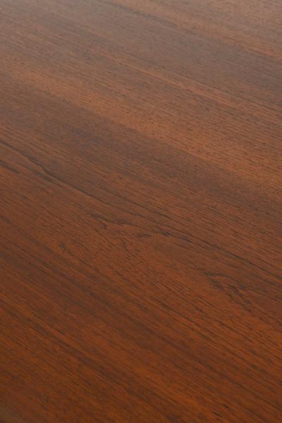 Hans Wegner Danish Modern JH 571 Architects Desk in Teak Oak Steel by Hans Wegner 1950s