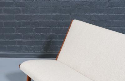 Hans Wegner Early Hans J Wegner JH 555 Teak Sofa for Johannes Hansen