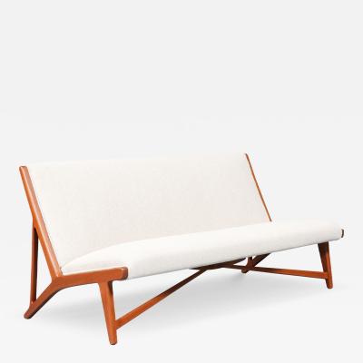 Hans Wegner Early Hans J Wegner JH 555 Teak Sofa for Johannes Hansen
